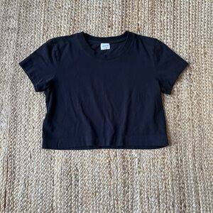 Wilfred Black Crop Top